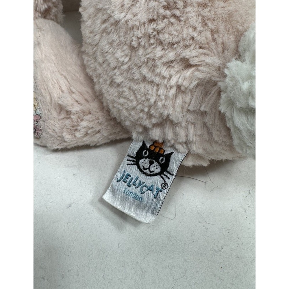 Jellycat Medium Blossom Blush Bunny Retired Authentic Plush Stuffed Animal - Picture 4 of 6